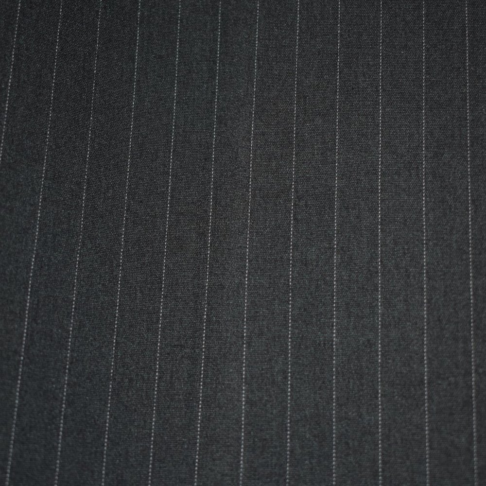 White House Black Market Women's Slim Boot Pinstripe Pants Size 8 Charcoal Gray - Picture 3 of 9